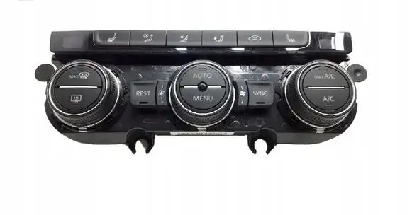 Volkswagen Golf VII Climate control/heater control trim 5G0907044BT
