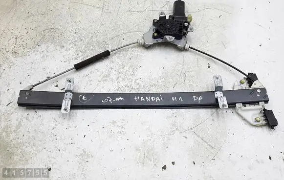 Hyundai H-1, Starex, Satellite Rear door window regulator with motor