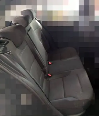 Volkswagen Golf VII Second row seats 