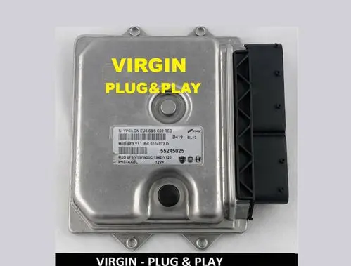 Lancia Ypsilon Engine control unit/module ECU 55245025 MJD8F3Y1 BC0104972D