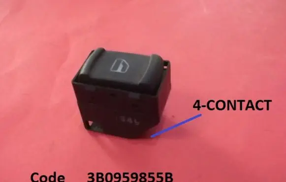 Volkswagen Golf IV Electric window control switch 3B0959855B