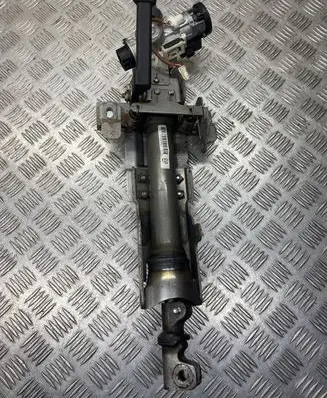 Steering wheel axle set