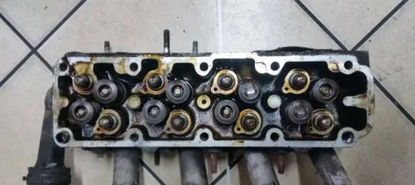 Opel Astra G Engine head 90502803