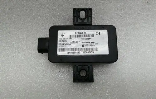 Maserati GranTurismo TPMS reset button 670032509