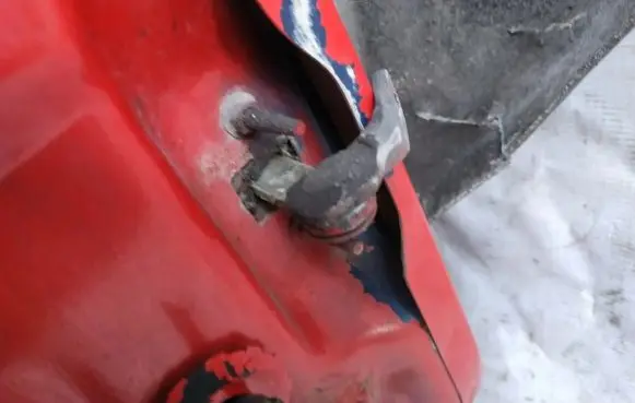 Ford Escort Rear door check strap stopper