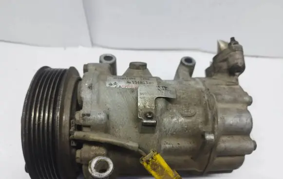 Peugeot 206 Air conditioning (A/C) compressor (pump) 9655191580