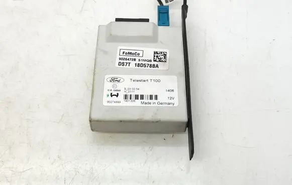 Ford Mondeo MK V Auxiliary heating control unit/module DS7T18D578BA 9026472B 9027444A