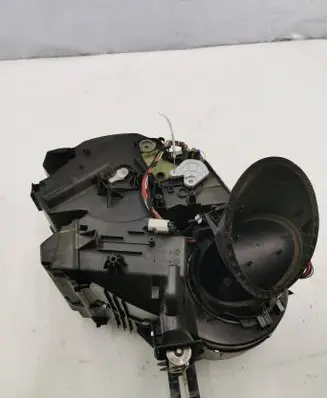 Interior heater climate box assembly