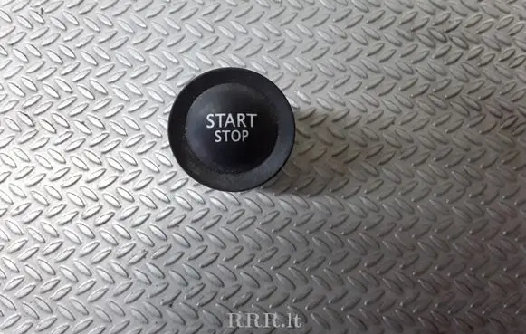 Renault Megane II Engine start stop button switch