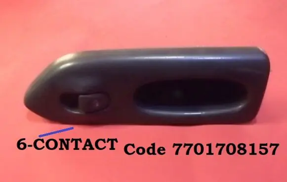 Renault Espace III Electric window control switch 7701708157