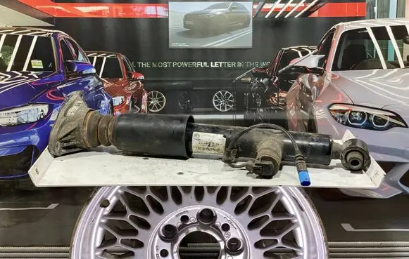 BMW 1 F20 F21 Rear shock absorber/damper 6857963