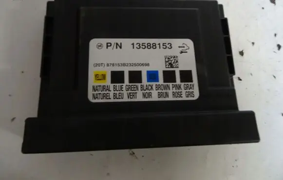 Opel Adam Comfort/convenience module 13588153