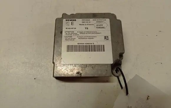 Peugeot 307 Airbag control unit/module 9645840780 5WK42908