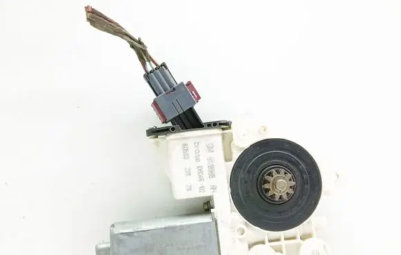 Front door window regulator motor