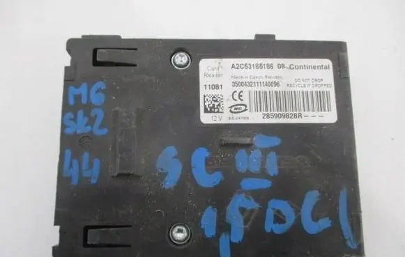 Renault Megane III Ignition key card reader 285909828R