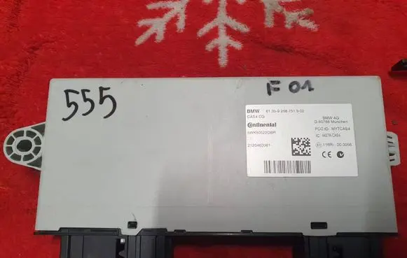 BMW 7 F01 F02 F03 F04 CAS control unit/module 9268751 2120463381 5WK50522DR