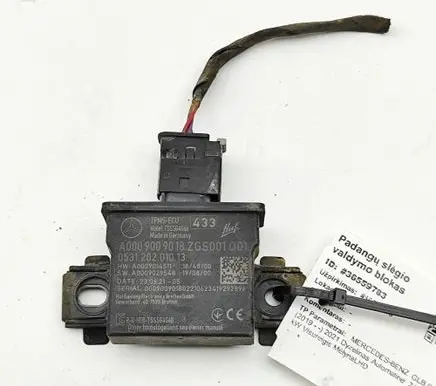 Mercedes-Benz GLB X247 Tire pressure control unit A0009009018 A0009014511