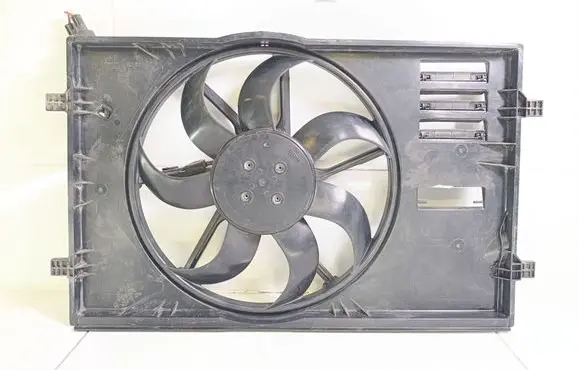 Volkswagen Golf VII Electric radiator cooling fan 5Q0959455AQ 5Q121205C 5Q121207J