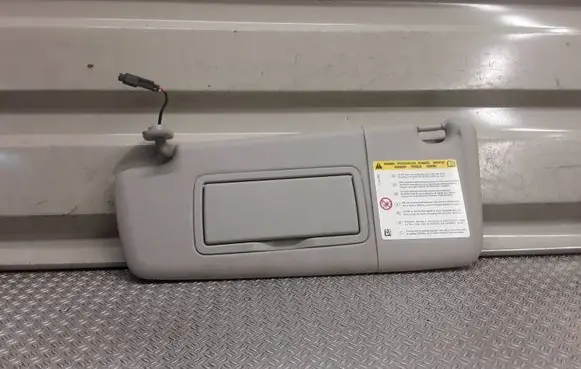 Opel Meriva B Sun visor 