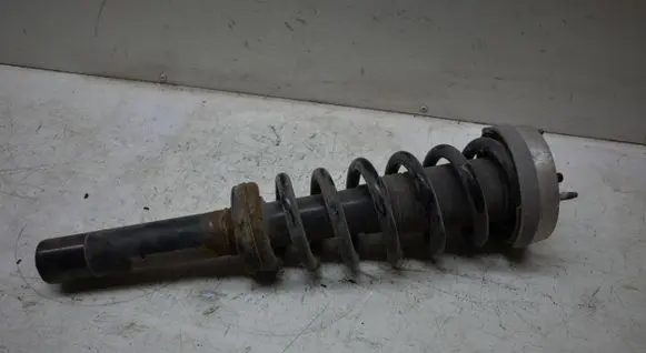 Front shock absorber with coil spring