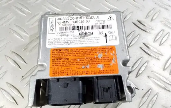 Ford Focus Airbag control unit/module 4M5T14B056BJ 0285001552