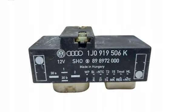 Volkswagen Polo Coolant fan relay 1J0919506K 898972000