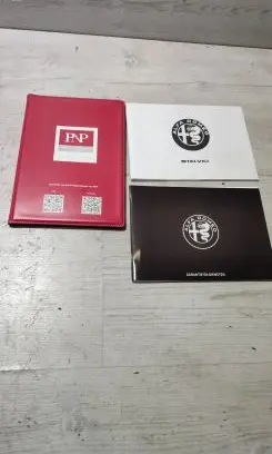 Alfa Romeo Stelvio Owners service history hand book TR11B