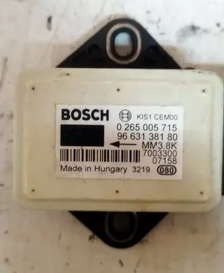Citroen C4 Grand Picasso ESP acceleration yaw rate sensor 0265005715 7003300