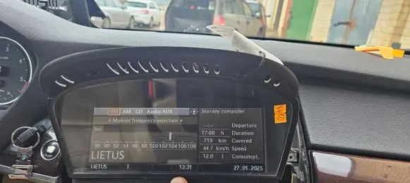 BMW 5 E60 E61 Screen/display/small screen 141809 145105 9141809