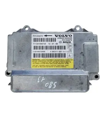 Volvo S80 Airbag control unit/module P31334278 0285011089 T11301090725