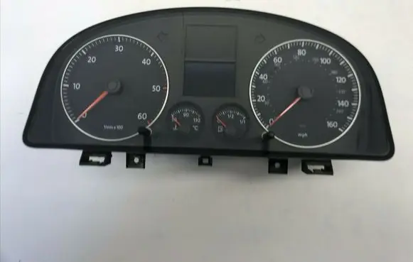 Volkswagen Touran I Speedometer (instrument cluster) 1T0920962E nr197