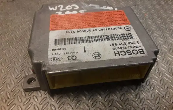 Mercedes-Benz C W203 Airbag control unit/module 2038207385