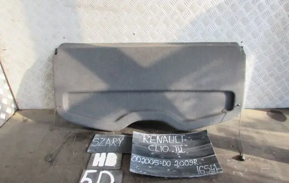 Renault Clio III Manual rear window sunshade cover 