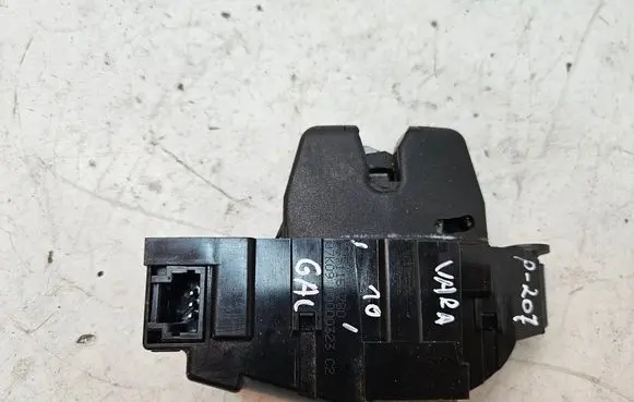 Peugeot 207 Tailgate/trunk/boot lock/catch/latch 9671153780