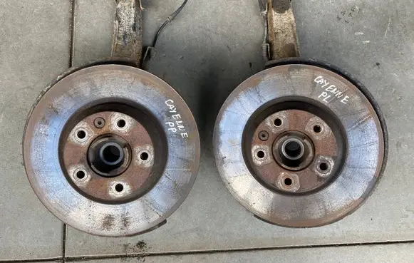 Porsche Cayenne (9PA) Front wheel hub 7L0407258