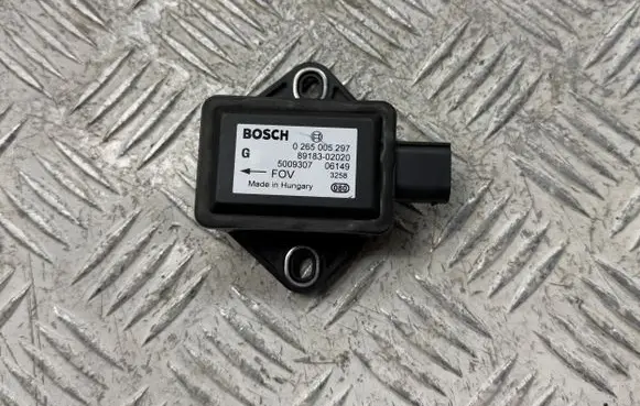 ESP acceleration yaw rate sensor