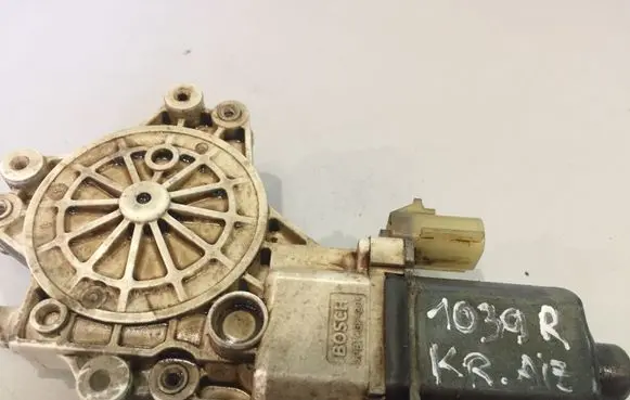 Rear door window regulator motor
