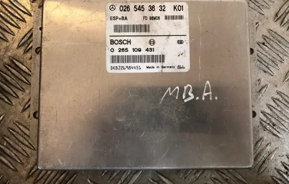 Mercedes-Benz A W168 ESP (stability system) control unit 0265109431 60671679X0 0265453632