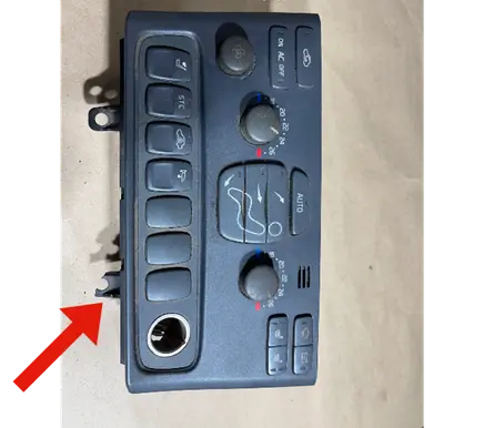 Volvo S80 Climate control unit