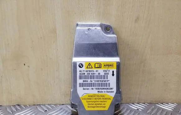 BMW 5 E60 E61 Airbag control unit/module 65776978374 31697837401P