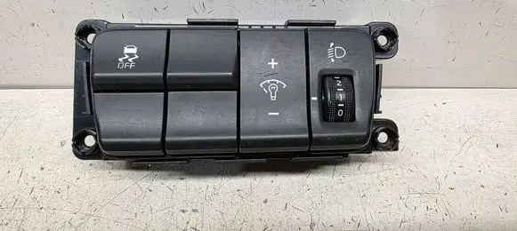 Headlight level height control switch