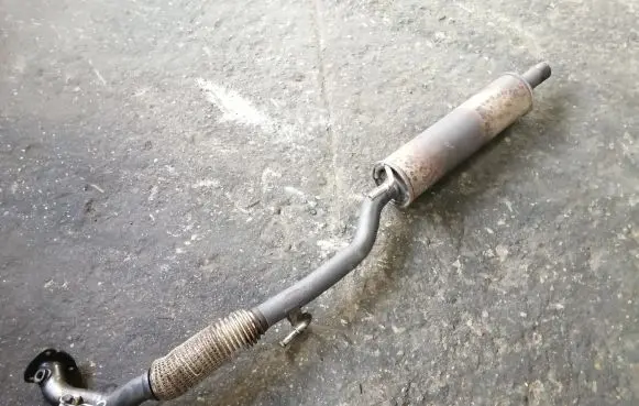 Volkswagen Polo V 6R Muffler/silencer 