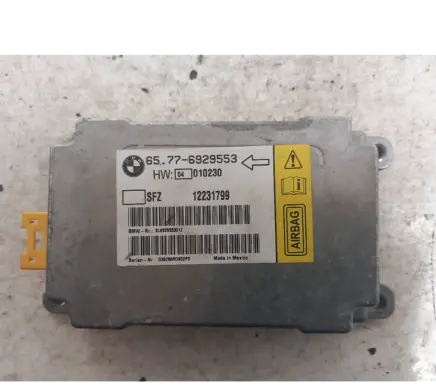 BMW 7 E65 E66 Airbag control unit/module 6929553 12231799 010230