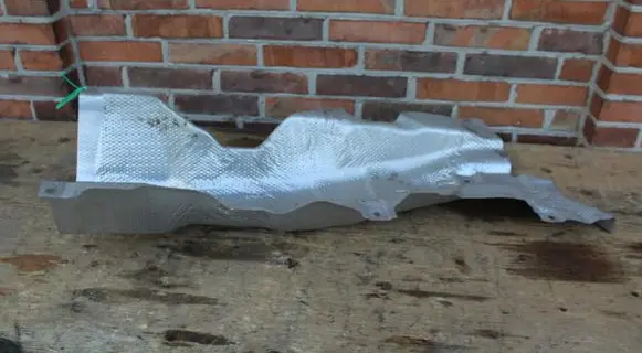 Lexus UX Exhaust heat shield 