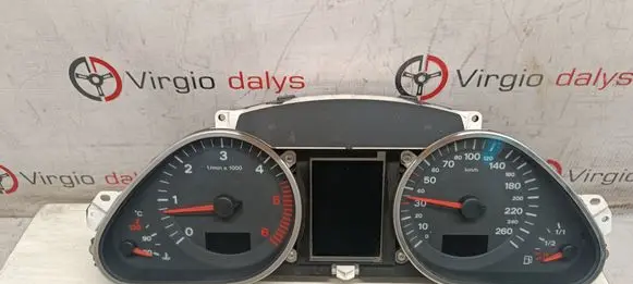 Audi A6 S6 C6 4F Speedometer (instrument cluster) 5550007301