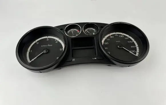 Peugeot 308 Speedometer (instrument cluster) 9666649080 503001550338