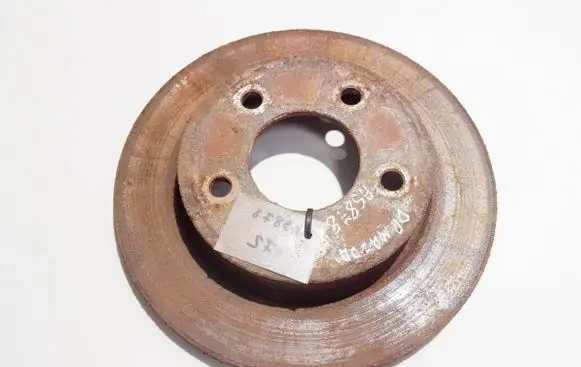 Mazda 3 I Rear brake disc neventiliuojamas