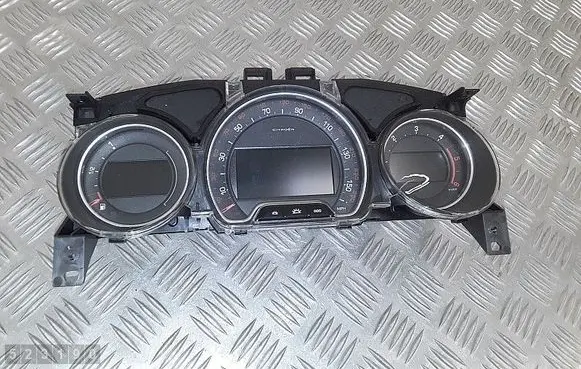 Citroen C5 Speedometer (instrument cluster) 9665369180