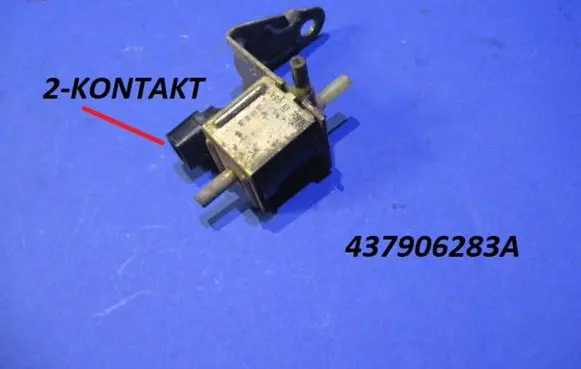 Audi A4 S4 B5 8D Turbo solenoid valve 437906283A