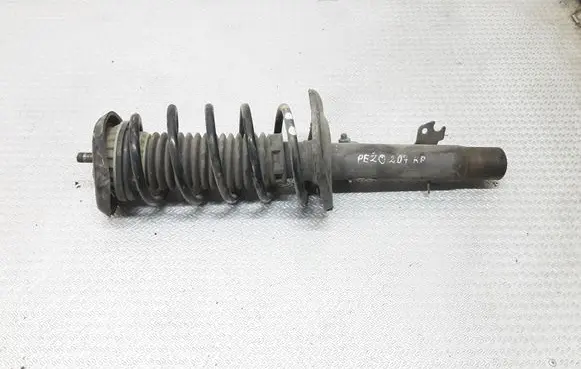 Peugeot 207 Front shock absorber with coil spring